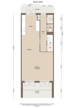 Floorplan - Flettine 5, 4142 RT Leerdam